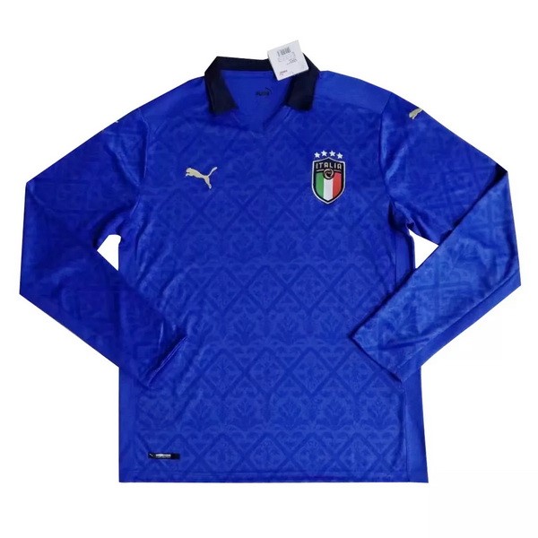 Thailand Trikot Italien Heim ML 2020 Blau